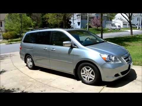 2005 Honda Odyssey EX-L  EXL Vehicle / Minivan Tour & Review