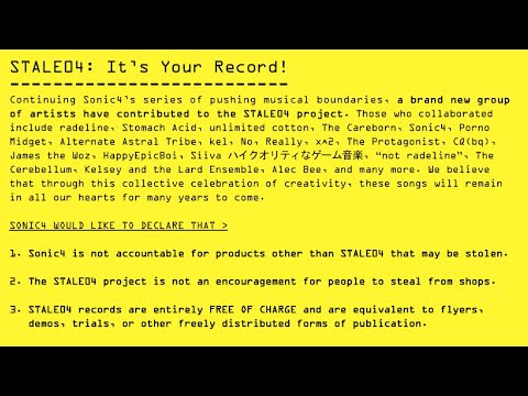 Sonic4 Test Records - STALE04: It's Your Record!