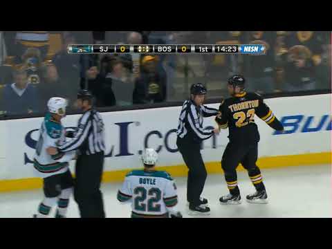 NHL   Feb.05/2011 San Jose Sharks - Boston Bruins