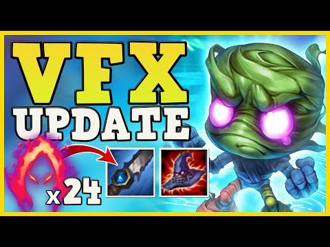 FULL VFX UPDATED AMUMU | DARK HARVEST FULL AP AMUMU JUNGLE - League of Legends