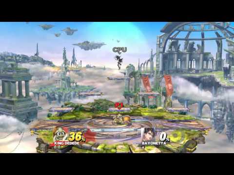King Dedede vs Bayonetta Highlight Reel