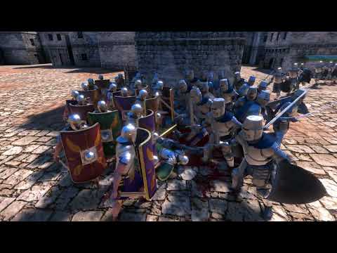 Heavy Knights vs. Romans   Ultimate Epic Battle Simulator    UEBS