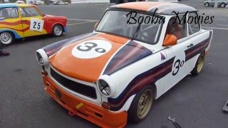 Trabanti zavodí na okruhu