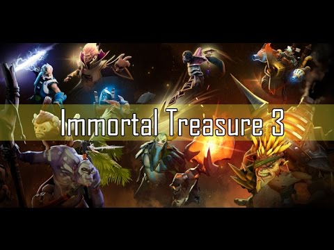 DOTA 2 TI5 Compendium Immortal Treasure 3 Chest Opening