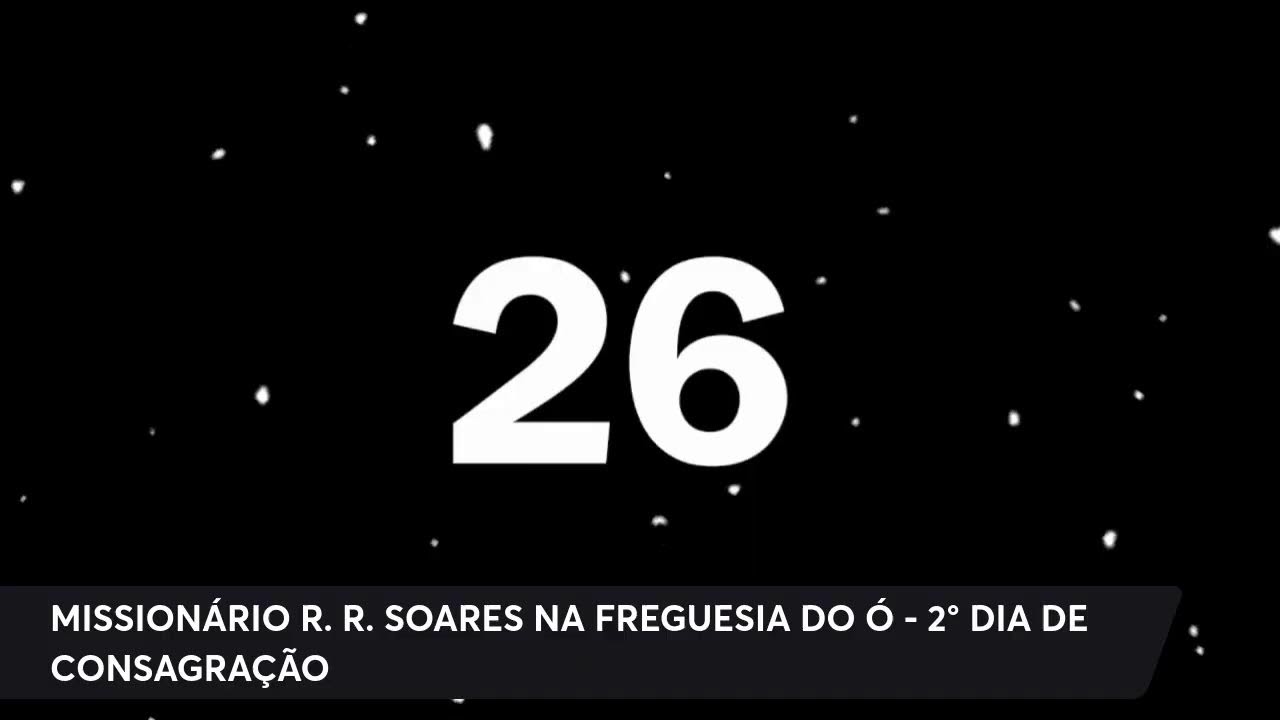 MISSIONÁRIO R. R. SOARES NA FREGUESIA DO Ó - 2° DIA DE CONSAGRAÇÃO