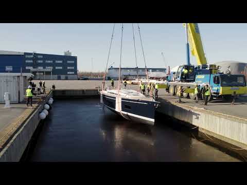 The launching season has officially started in Nautor's Swan