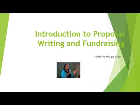 Introduction to Proposal Writing and Fundraising Course by Strategia Netherlands