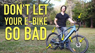How to do common ELECTRIC bike maintenance