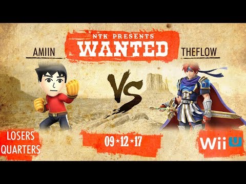 [Wanted 4] Losers Quarters - Amiin (Mii Brawler) vs TheFlow (Roy, Cloud, Zelda)