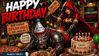 Uclapack birthday spankings for Anakin 😘 
