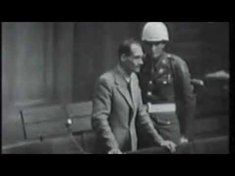 Nuremberg Trial Day 216 (1946) Rudolf Hess Final Statement