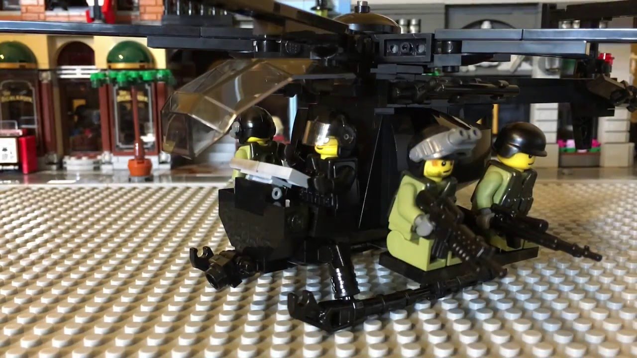Brickmania Little Bird AH 6/MH 6 Attack Helicopter Review