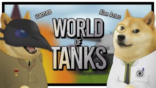 Kadr z teledysku World of Tanks tekst piosenki Alan Aztec