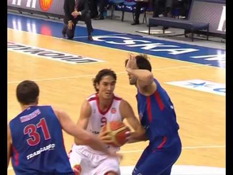 CSKA vs. Nymburk Highlights 11.11.2012
