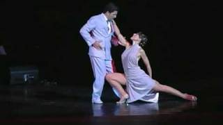 Fabiano Silveira y Lorena Ermocida  no V congresso internacional de tango de Florianópolis
