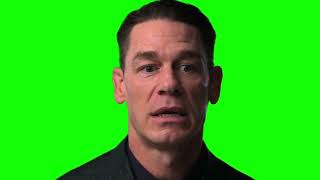 John Cena "I have never put more effort into a year than I did this year” green screen