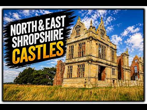 Castles of North & East Shropshire | Medieval Strongholds & Historic Fortresses | Aerial Tour