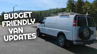 Budget Friendly Van Life Updates | Prepare for our Canadian East Coast Road Trip | Road Trip Canada