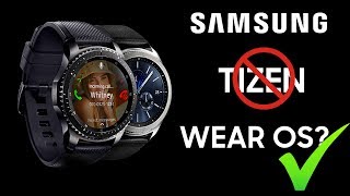 Samsung To Ditch Tizen On Its Smartwatch For Wear OS?