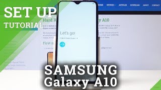 How to Set Up SAMSUNG Galaxy A10 - Activate & Configure
