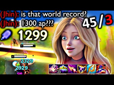 MAXIMUM AP LUX RECORD (1299 AP, 45kills)