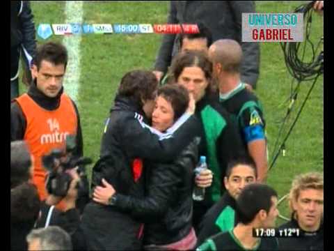 Incidentes con Iturbe y San Martin SJ a la B Nacional - River 3 San Martin SJ 1