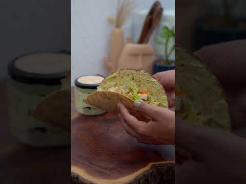 High-Protein Paneer & Feta Wrap