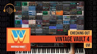 Video thumbnail for Checking Out: Vintage Vault 4 by UVI by Sample Library Review