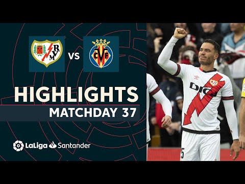 Highlights Rayo Vallecano vs Villarreal CF (2-1)