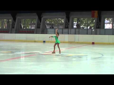 2 Emilia HALMAN   SP Solistki Novice I   Lodzka Lyzwa Lodz 2015
