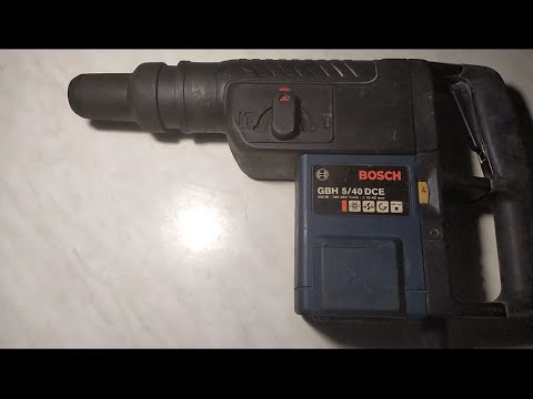 BOSCH GBH 5/40 DCE PART 1 DISASSEMBLY