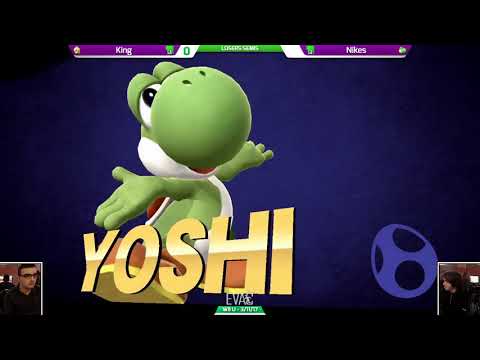 EVAC 3/11/17 - Smash 4 - King (Rosalina) vs Nikes (Yoshi) - Losers Semis