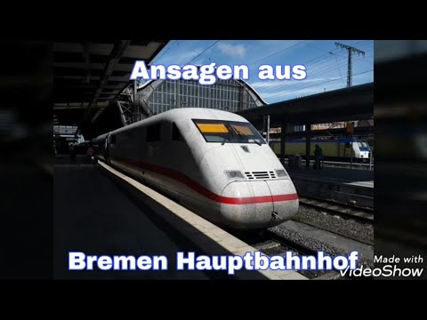 Ansagen aus Bremen Hbf