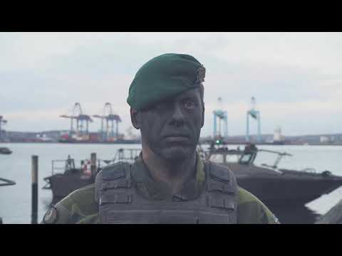 Amfibiekåren - skjuter skarp sjömålsrobot 17 i Göteborgs skärgård