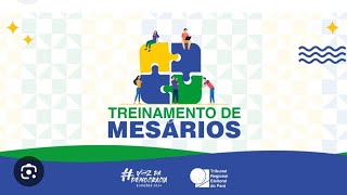 Treinamento dos Mesários - Eleições 2024 - TSE