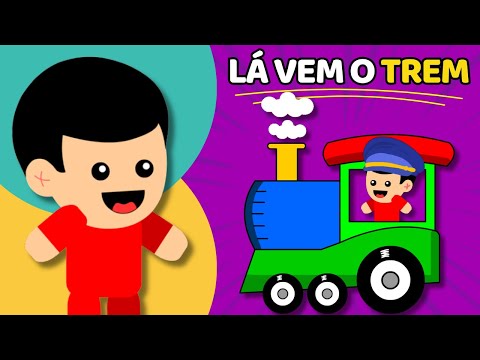 LÁ VEM O TREM - Animadinhos (Música Infantil)