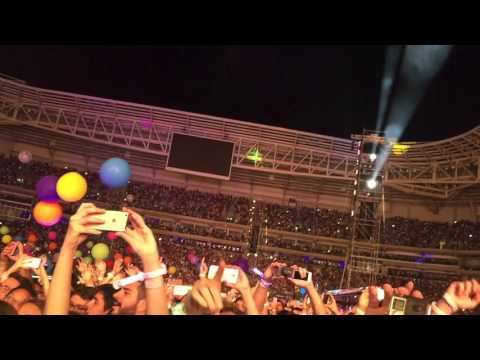 Coldplay live in Allianz Parque - SP - ADVENTURE OF A LIFETIME - HD - 07 abril 2016