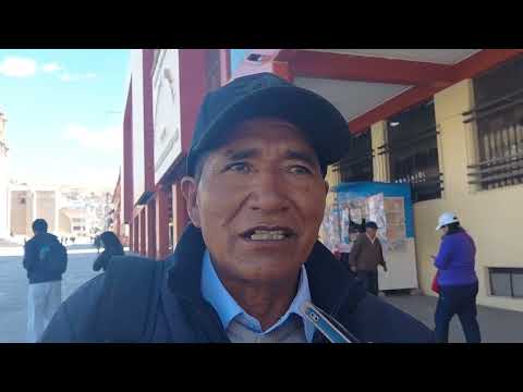 CHUCUITO PUNO PERÚ ALCALDE LOLO DESTCONTENTO DE LA GESTIÓN DE EX ALCALDE YURY ARCE ZEA