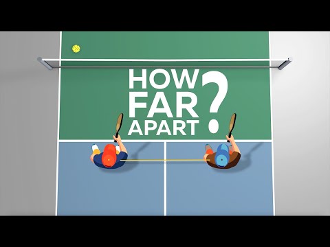 Pickleball Court Positioning and Partner Communication 🙌 | CoachMe Pickleball Tips