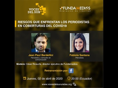 Riesgos que enfrentan los periodistas en coberturas del #Covid19