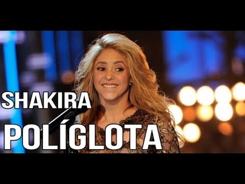 Shakira POLÍGLOTA hablando en 6 idiomas | Shakira Speaking 6 languages