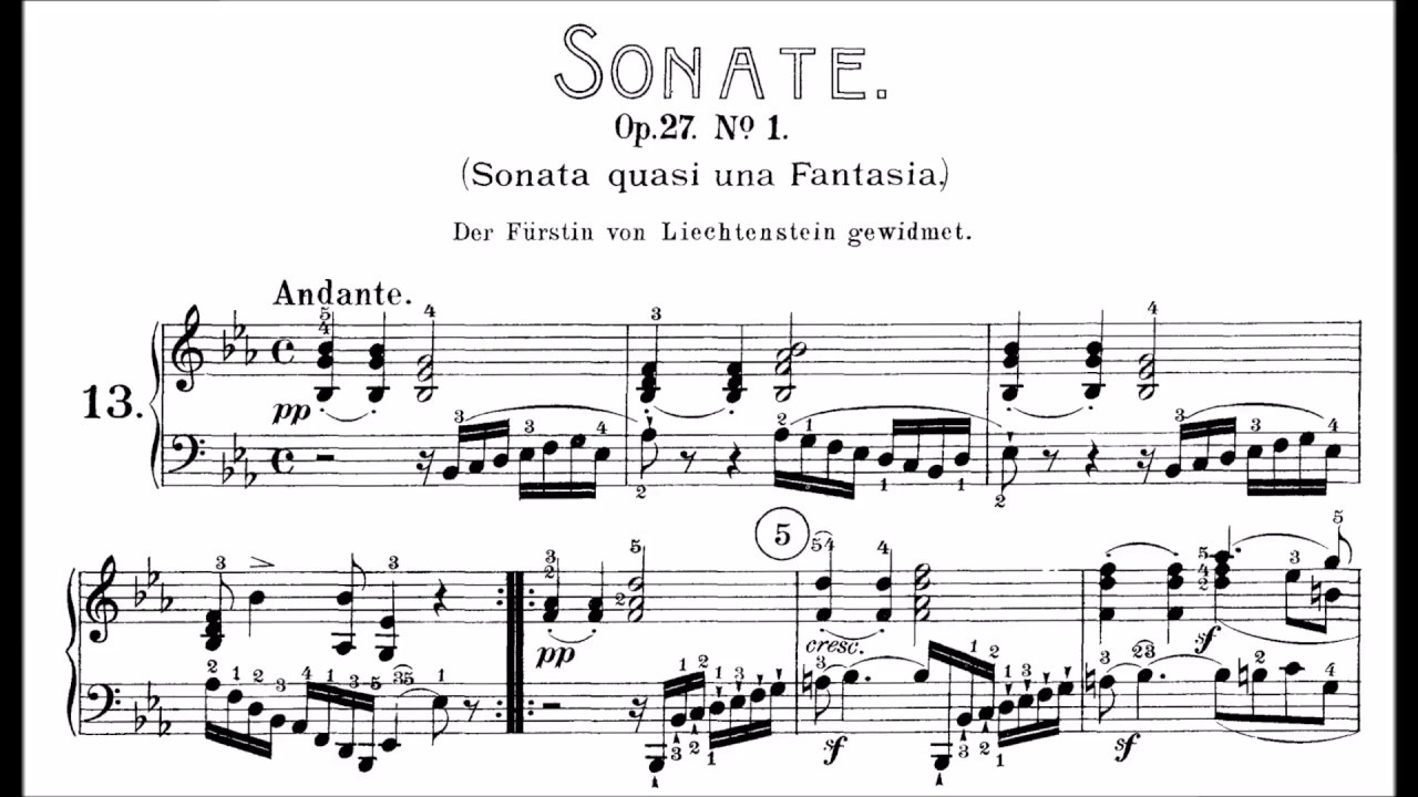 Beethoven: Sonata No.13 in E-flat Major, 
