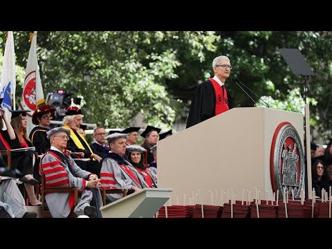 Tim Cook's MIT Commencement Address 2017