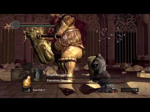 Dark Souls - Ornstein and Smough killed by toxic and poison
