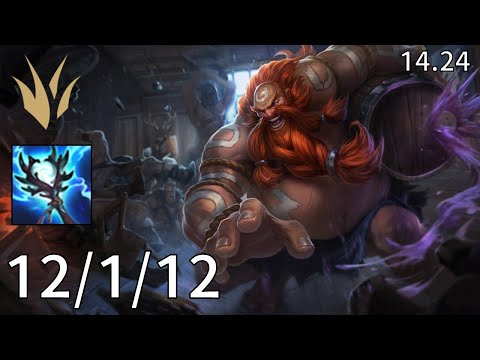 Gragas Jungle vs Kindred - EUW Master | Patch 14.24