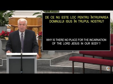 FRBC 2022 - 30 Decembrie - Busuioc Belciu - De ce nu este loc pentru Domnul Isus?