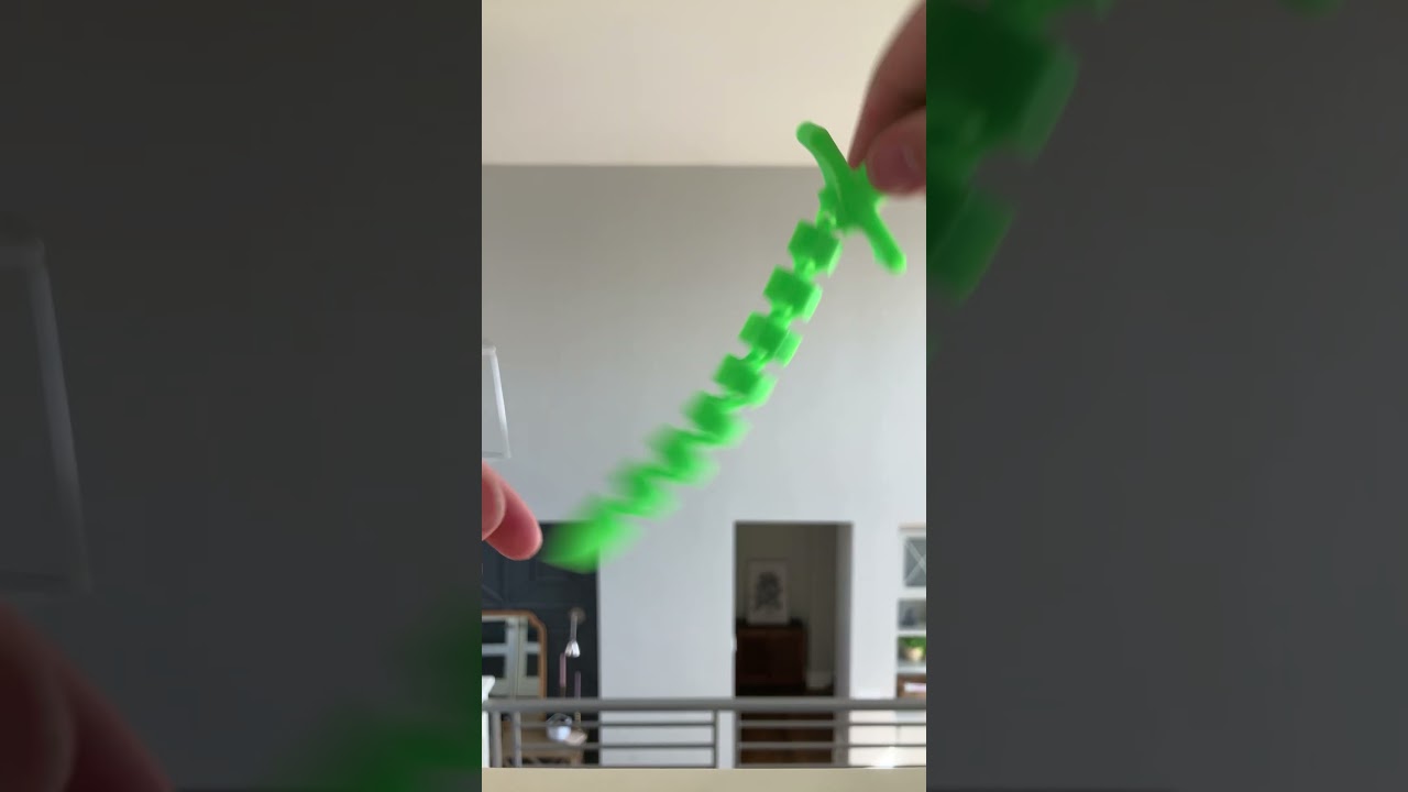 Flexi sword on makerworld AD5Mpro #3dprinting #3dprinted #3dprinter #3dprintingmachine #3dprint