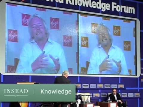 Richard Branson talks about creative entrepreneurship