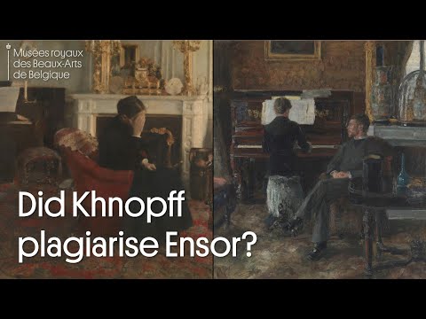 Did Khnopff plagiarise Ensor? | Fine Arts At Home