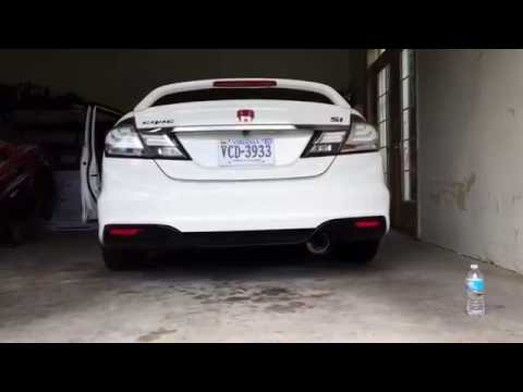 2014 Civic Si Invidia N1 catback